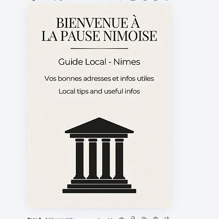 Climatisé Terrasse Centre Historique Gare 10 Min Arènes Nîmes